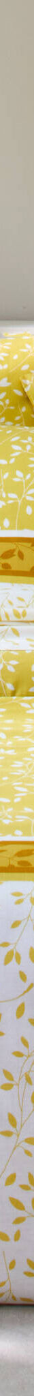 Linge de lit Constance en coton imprimé feuilles (jaune) Linge de lit Constance en coton imprimé feuilles (jaune)